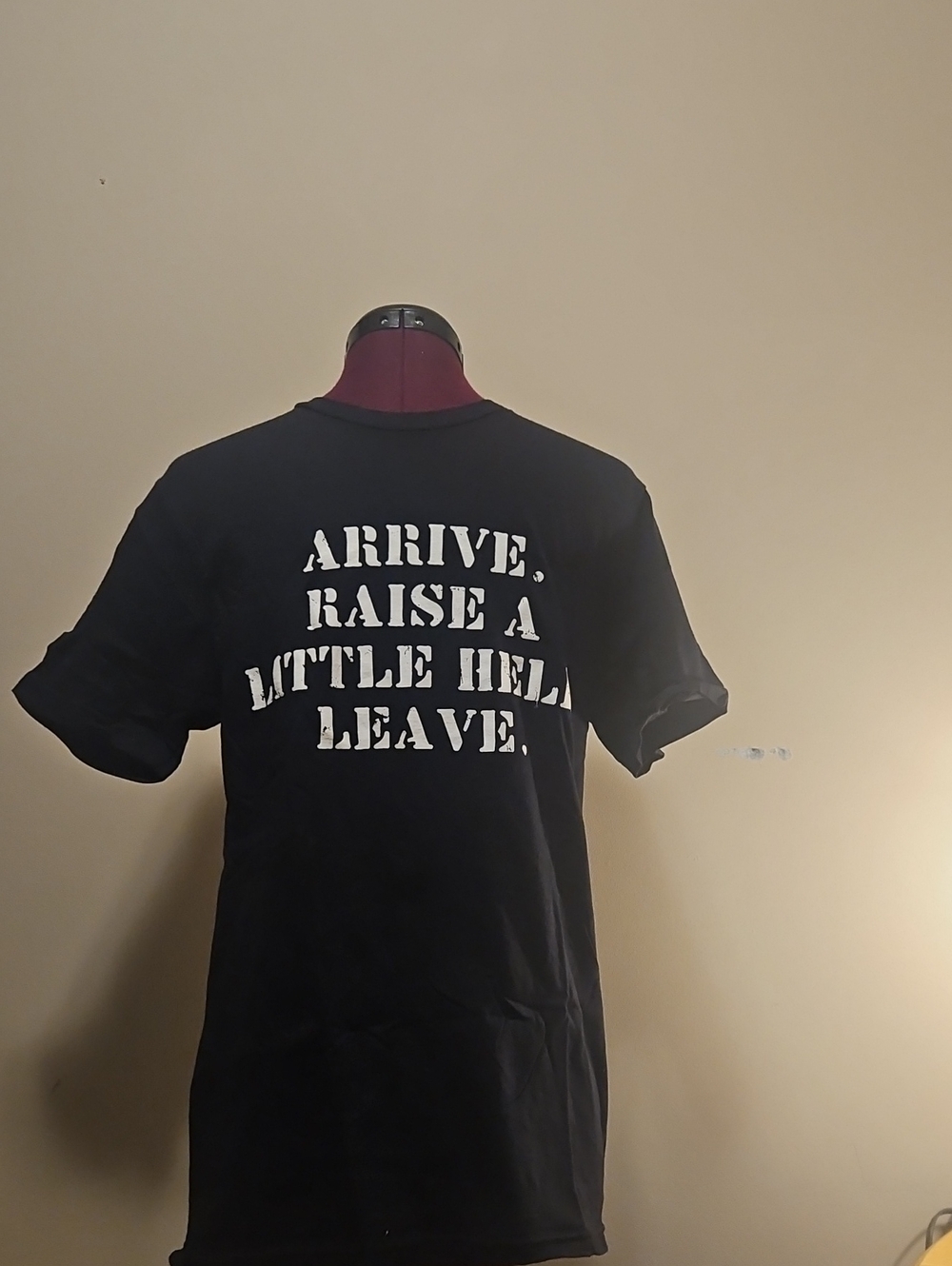 Trooper Concert Tee - "Arrive, Raise a Little Hell, Leave"